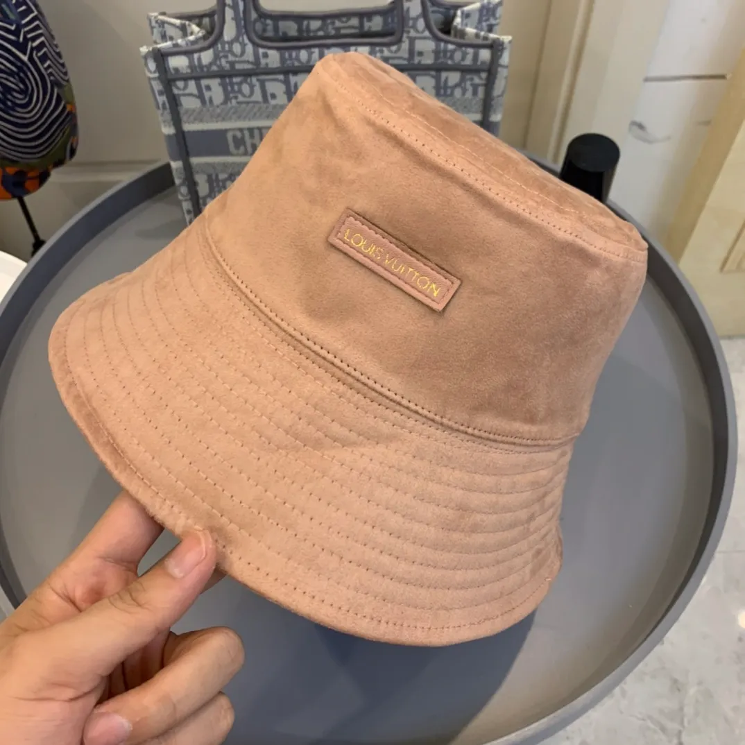 P100LV new suede double-sided fisherman hat! Embossed leather brim! Seiko and high quality, new style for autumn and winter 20, super texture! Head circumference-56-58 is acceptable