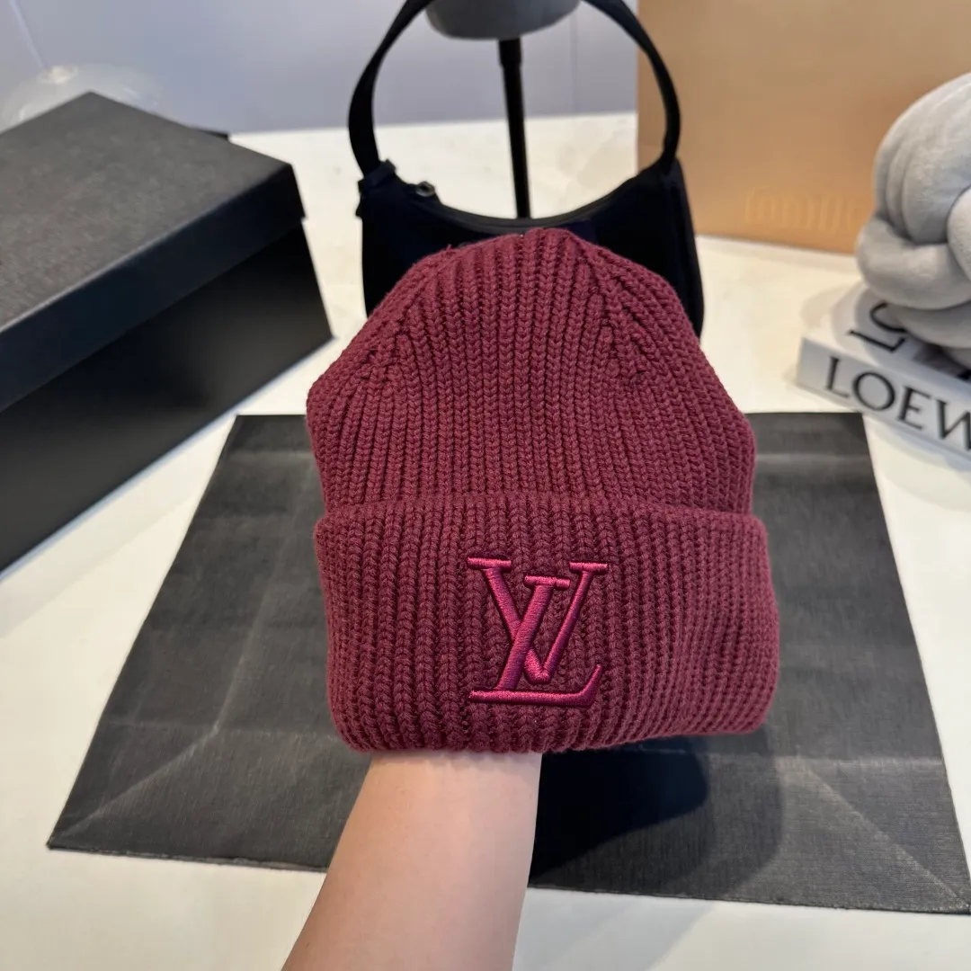 P58 LV Louis new autumn and winter style wool hat, 100% wool fabric🐑