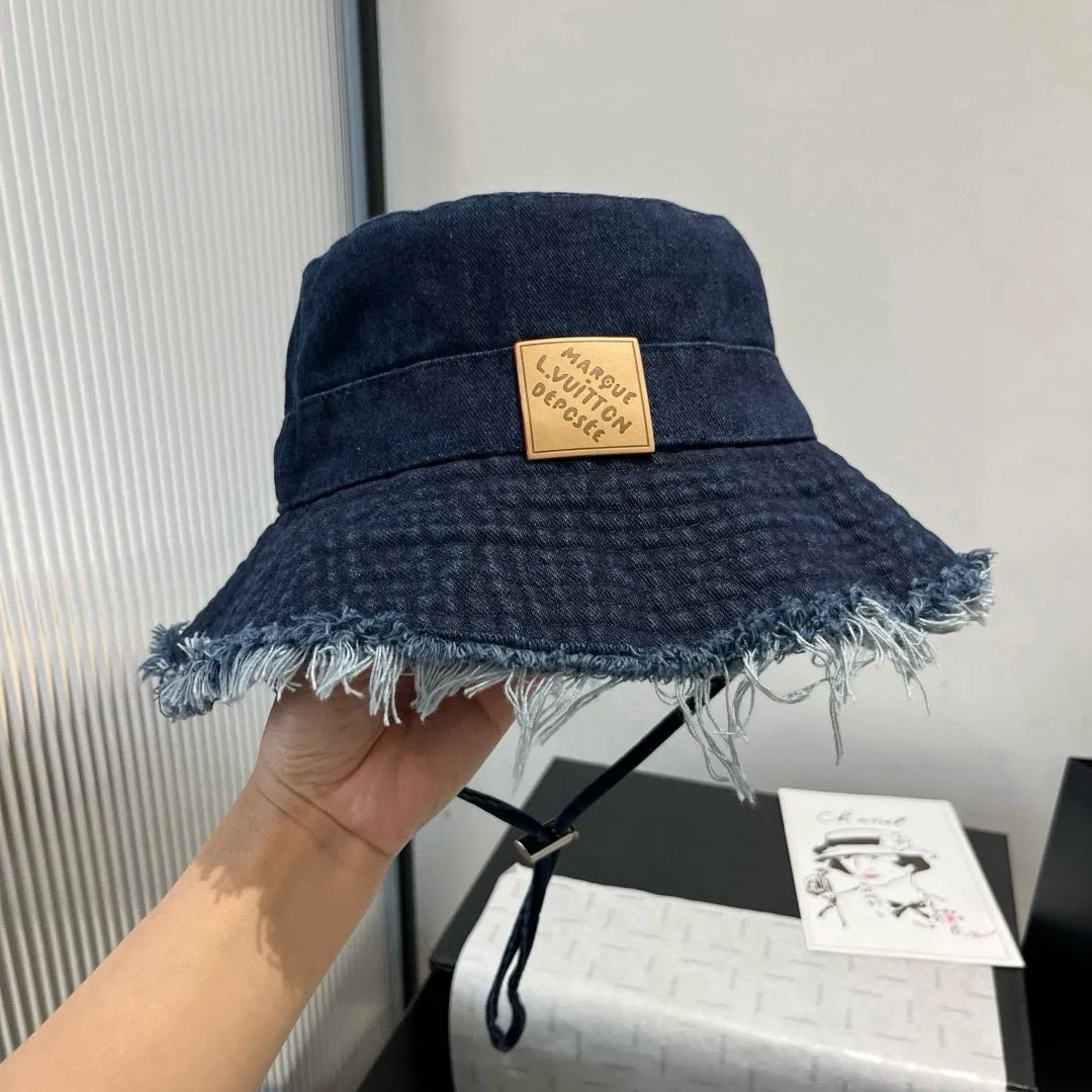 💰100¥ LOEWE denim bucket hat, head circumference 57cm