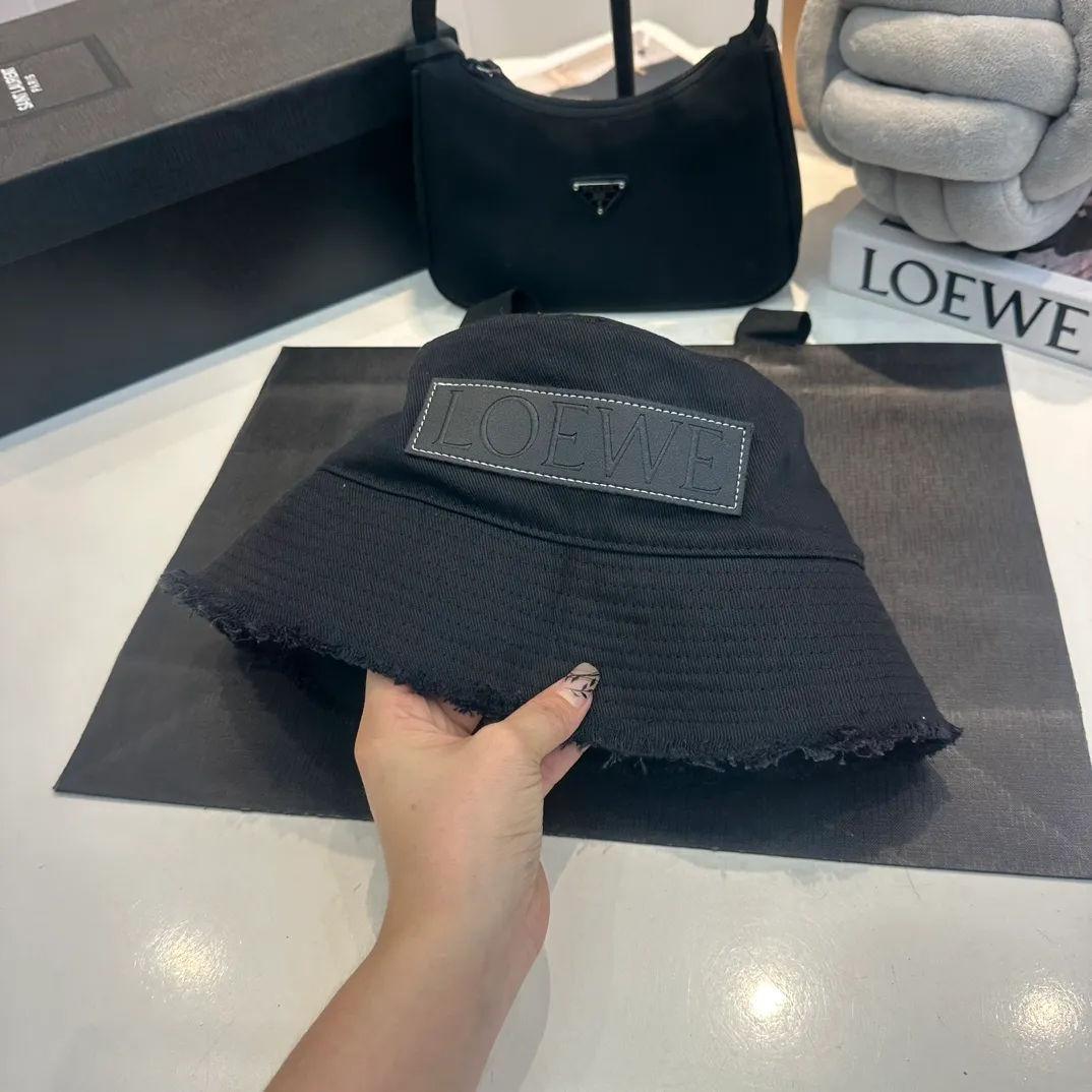 P70 high version with small brim to modify the face ~ Loewe's new fisherman hat, ab airport look, quality purchasing version, a fisherman hat suitable for daily wear, new colors on the official website