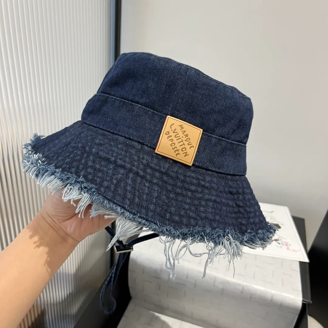 💰100¥ LOEWE denim bucket hat, head circumference 57cm