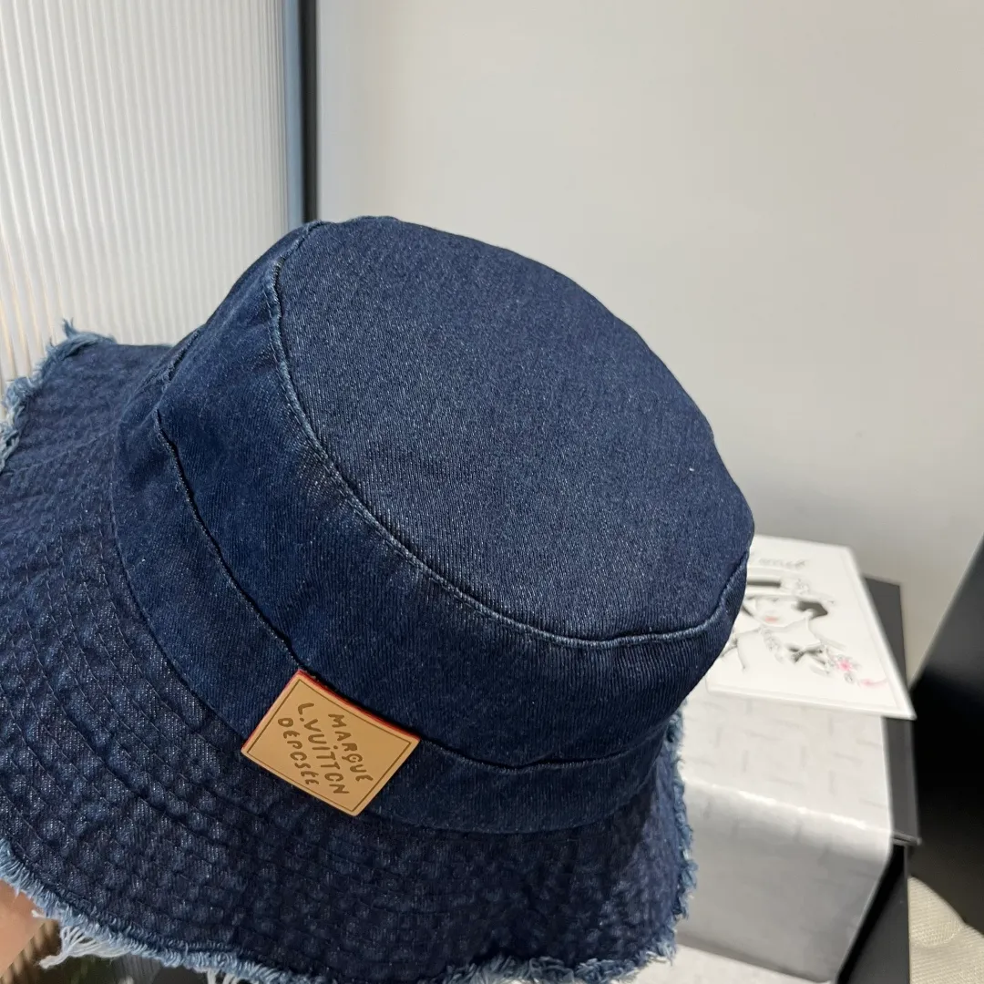 💰100¥ LOEWE denim bucket hat, head circumference 57cm