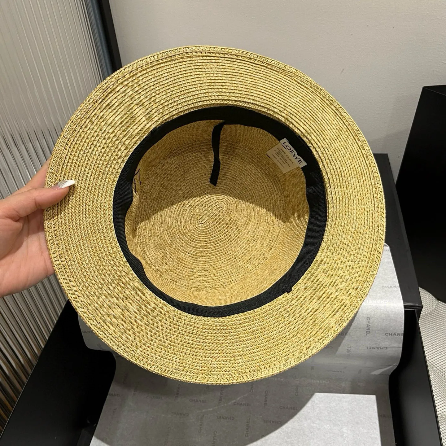 💰140¥ ＬＯＥＷＥ Loewee’s new flat top hat, head circumference 57cm