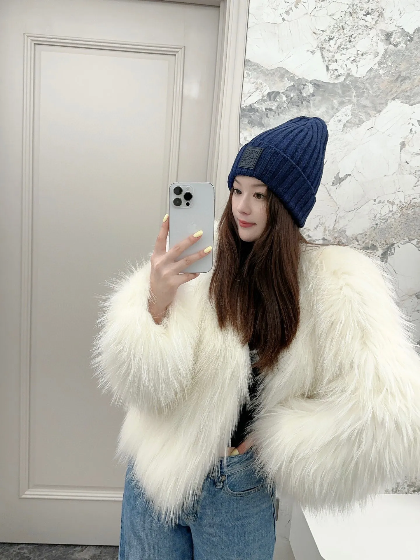 60💰 Classic knitted hat from loewe official website! Xiaohongshu’s hottest selling item! Dress well! The same style for men and women, thicker and warmer, fashionable and popular 🌸First-class quality, the best brand for warmth in autumn and winter, order now, limited edition