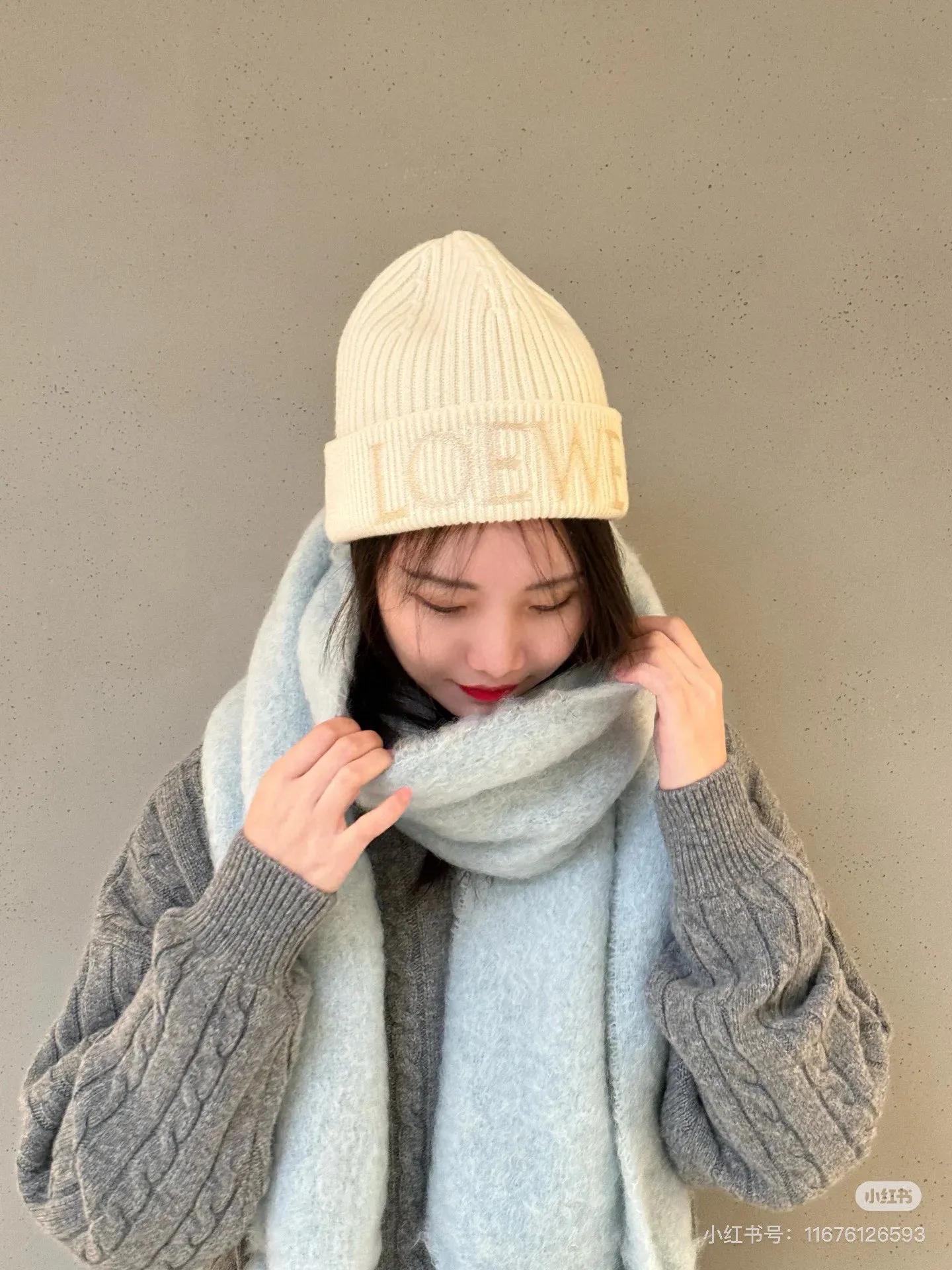 🆕Loewe beanie knitted hat
