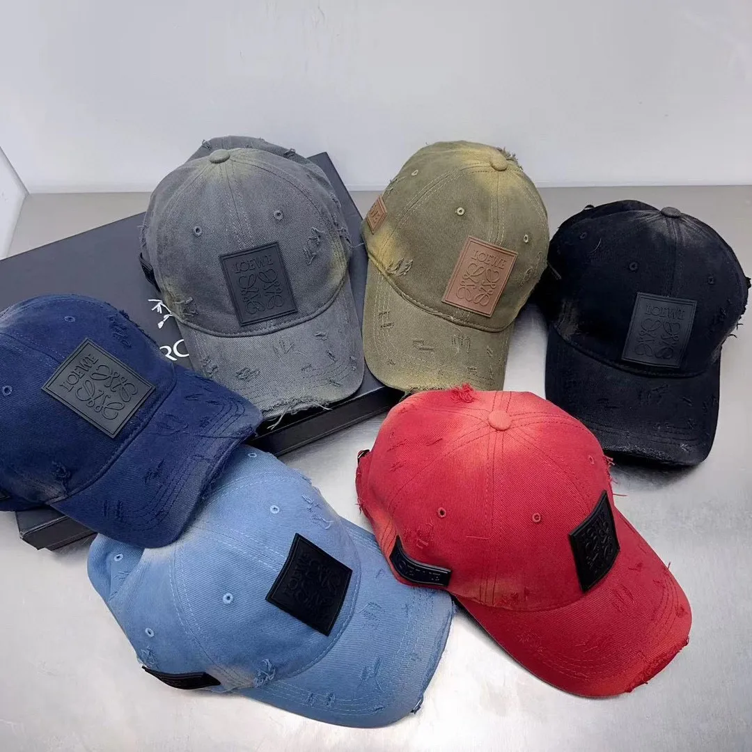 Loewe vintage ripped baseball cap
