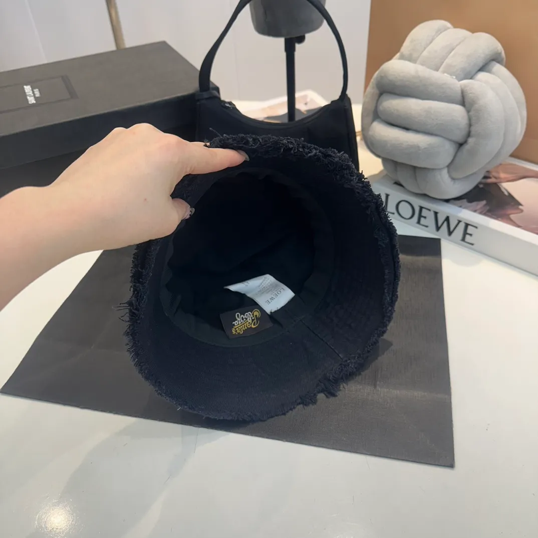 P70 high version with small brim to modify the face ~ Loewe's new fisherman hat, ab airport look, quality purchasing version, a fisherman hat suitable for daily wear, new colors on the official website