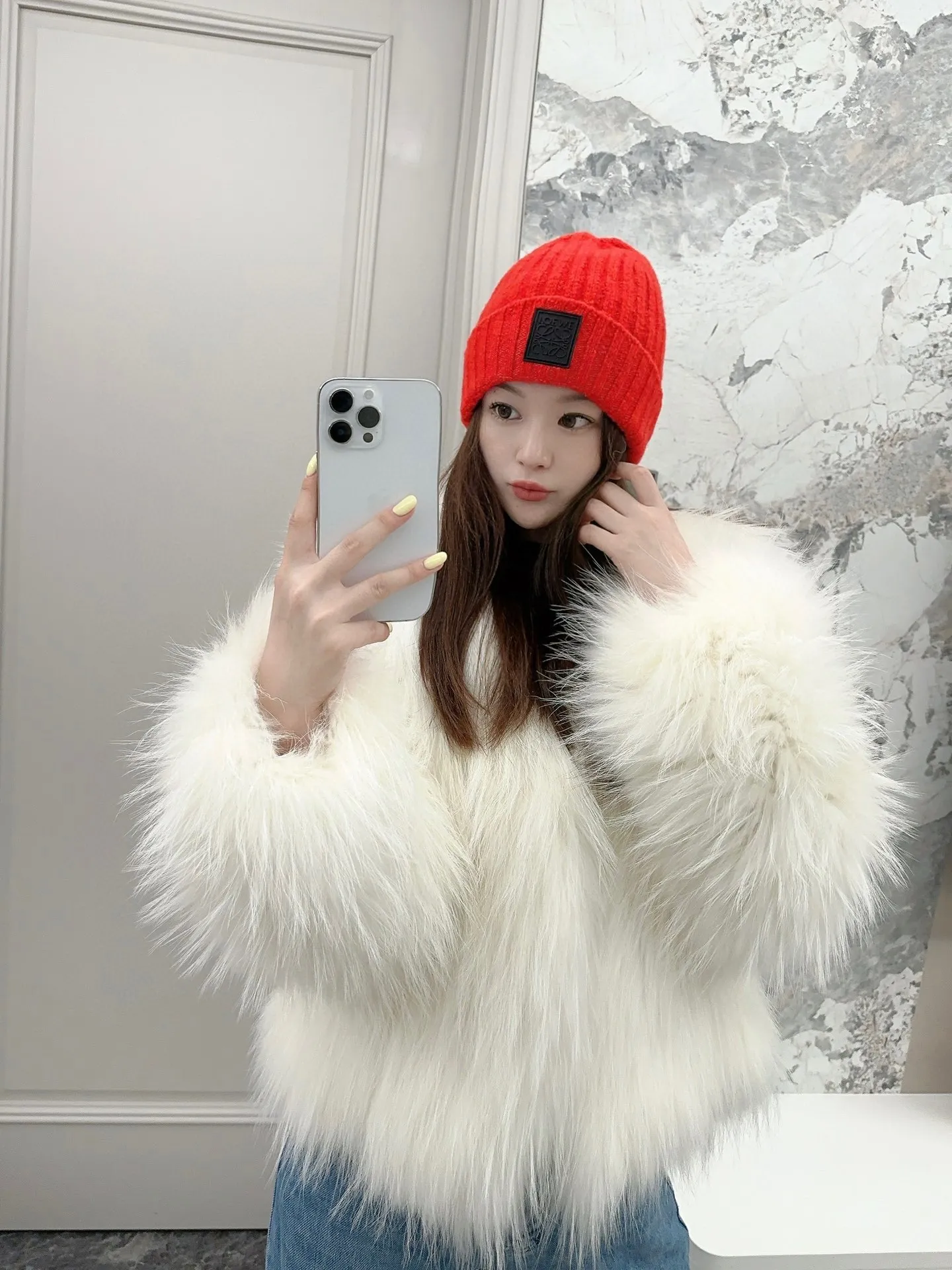 60💰 Classic knitted hat from loewe official website! Xiaohongshu’s hottest selling item! Dress well! The same style for men and women, thicker and warmer, fashionable and popular 🌸First-class quality, the best brand for warmth in autumn and winter, order now, limited edition
