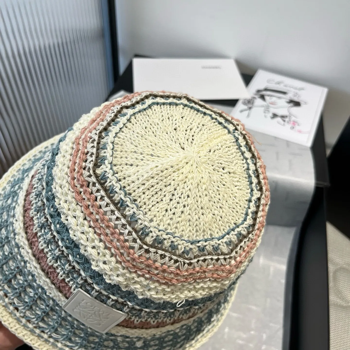 💰100¥ ＬＯＥＥＥLoewe handhook wool fisherman hat