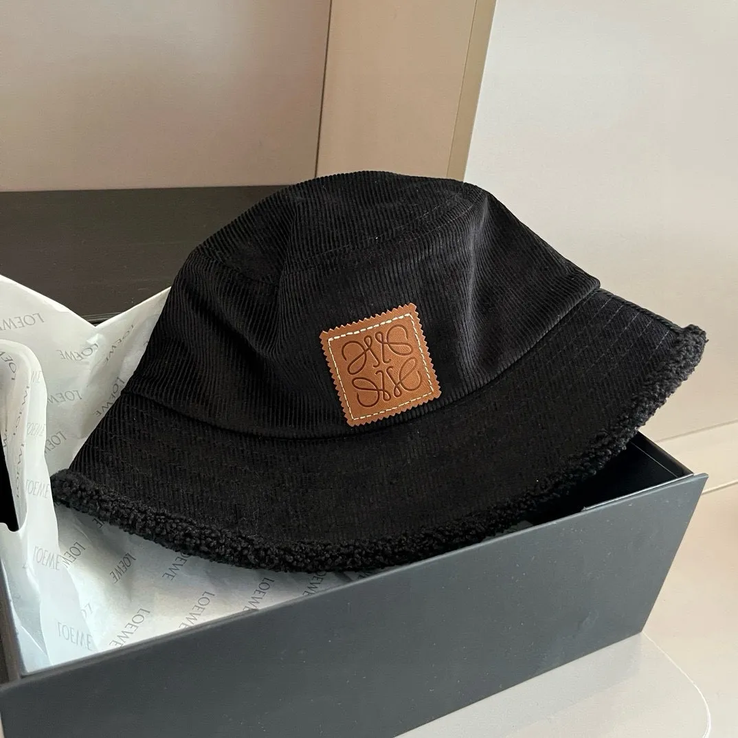 💰110¥ LOEWE new corduroy bucket hat, advanced customization, head circumference 57cm