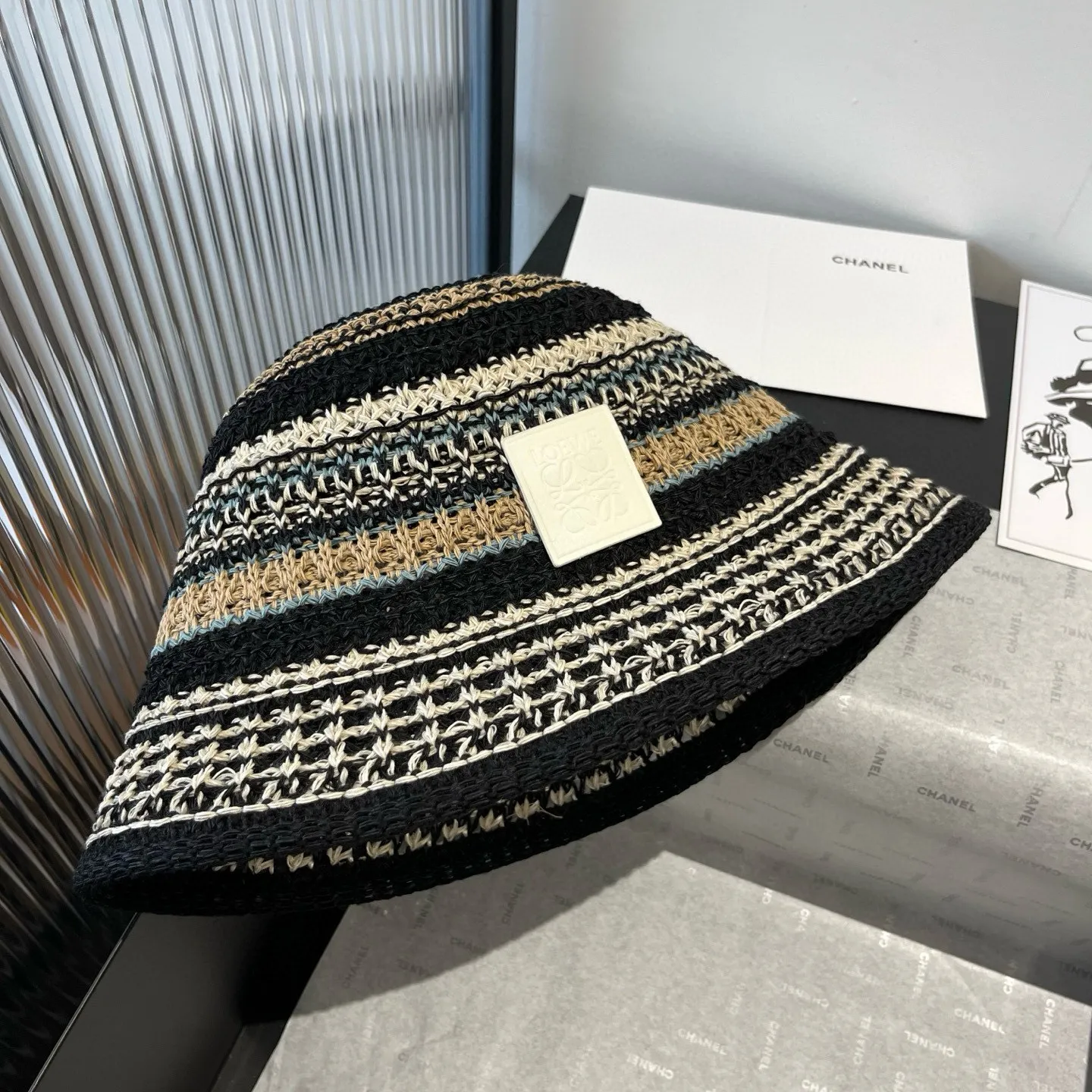💰100¥ ＬＯＥＥＥLoewe handhook wool fisherman hat
