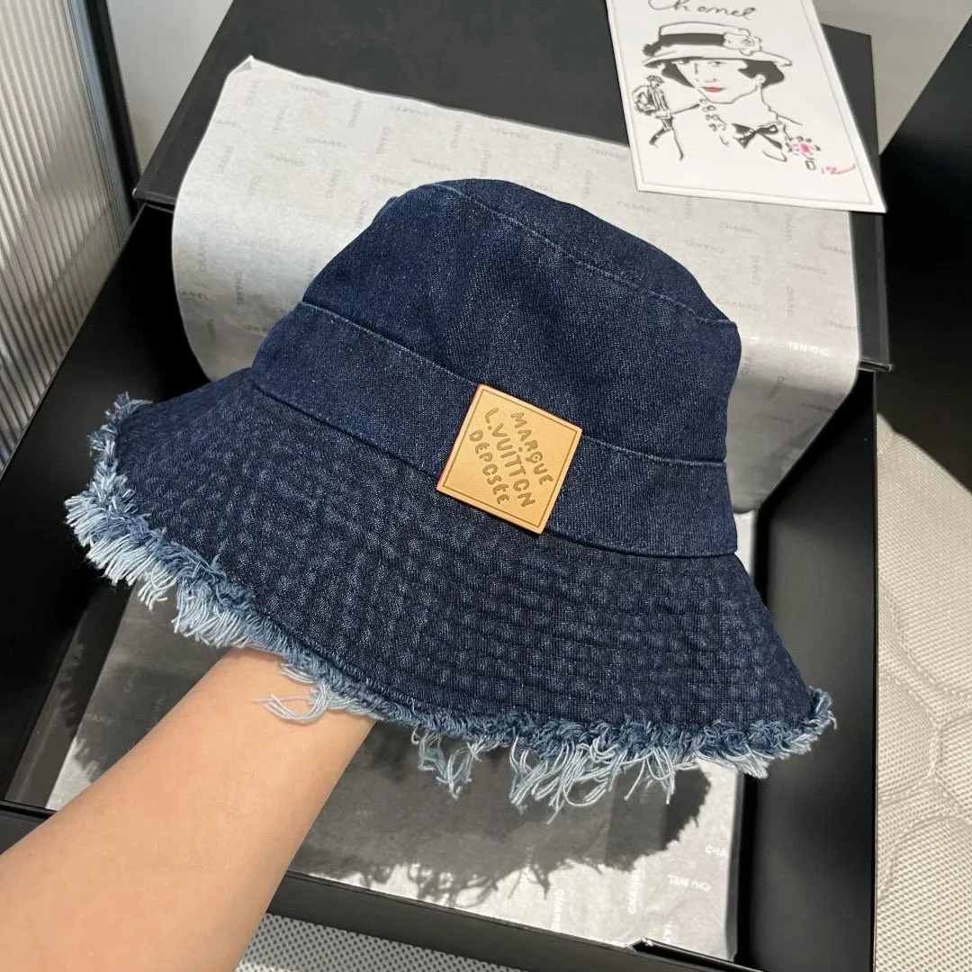 💰100¥ LOEWE denim bucket hat, head circumference 57cm