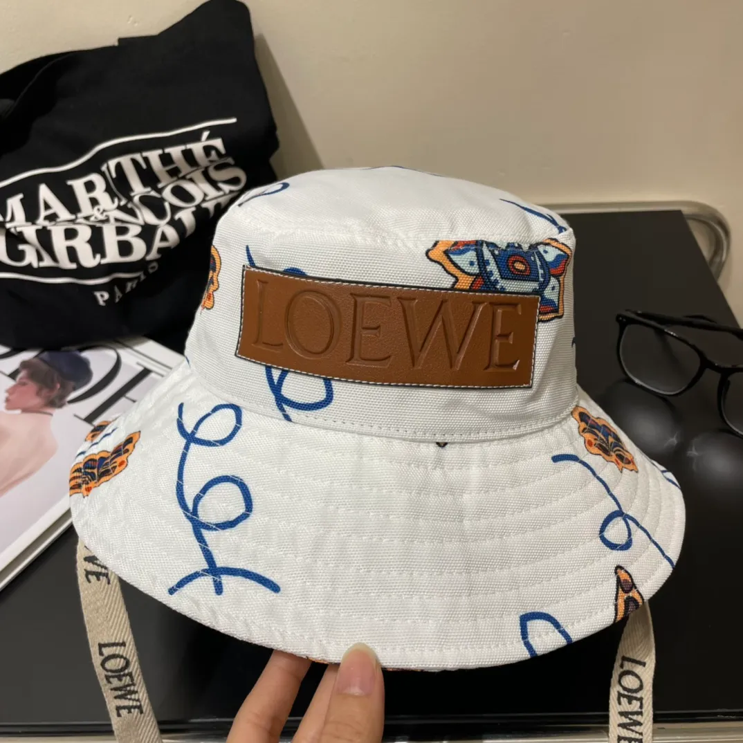 P76 Lowewe🌸 Japanese purchasing agent Yu Shuxin's same style fisherman hat Luojia basin hat water lily mermaid star Wang Yibo sunshade beach hat