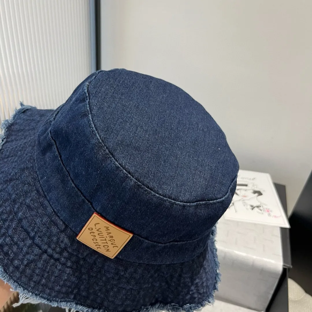 💰100¥ LOEWE denim bucket hat, head circumference 57cm