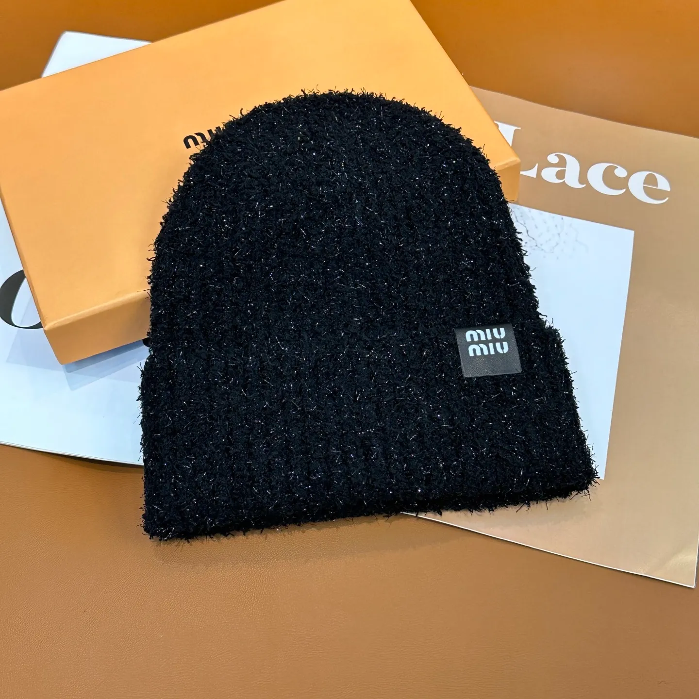 P66 miumiu’s popular knitted hat! So 🉑️, high-elastic fabric, classic colors, same style for men and women