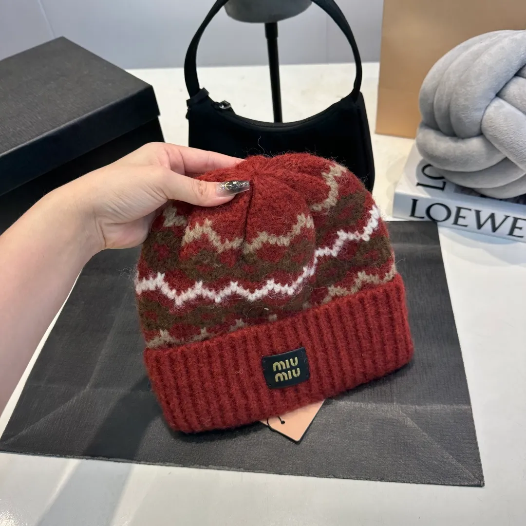 P56 miumiu new autumn and winter woolen hat