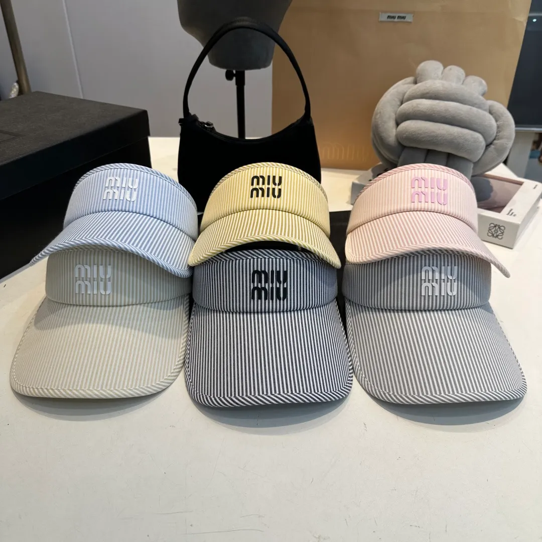 P60 miumiu hollow top sun hat