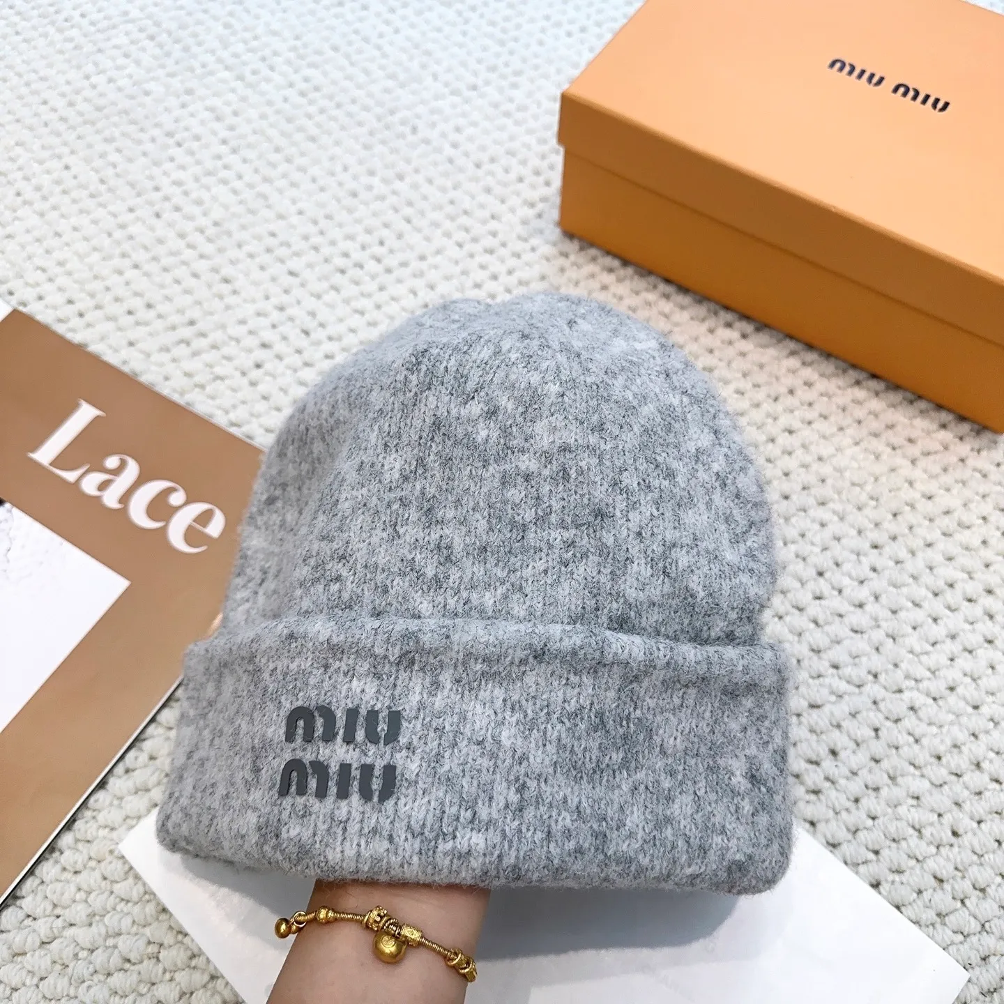 P50 miumiu new knitted hat! High-elastic fabric, classic colors, same style for men and women. Miu’s popular knitted hat! Xiaohongshu’s new product is released, it’s so 🉑️, high-elastic fabric, classic color
