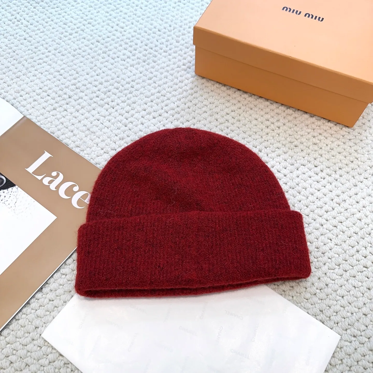 P60 miumiu new knitted hat! High-elastic fabric, classic colors, same style for men and women. Miu’s popular knitted hat! Xiaohongshu’s new product is released, it’s so 🉑️, high-elastic fabric, classic color