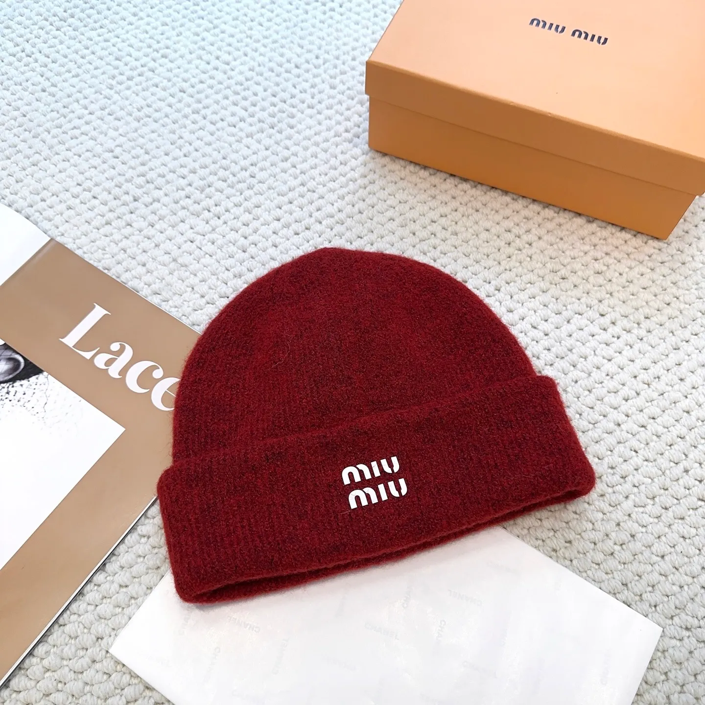 P60 miumiu new knitted hat! High-elastic fabric, classic colors, same style for men and women. Miu’s popular knitted hat! Xiaohongshu’s new product is released, it’s so 🉑️, high-elastic fabric, classic color
