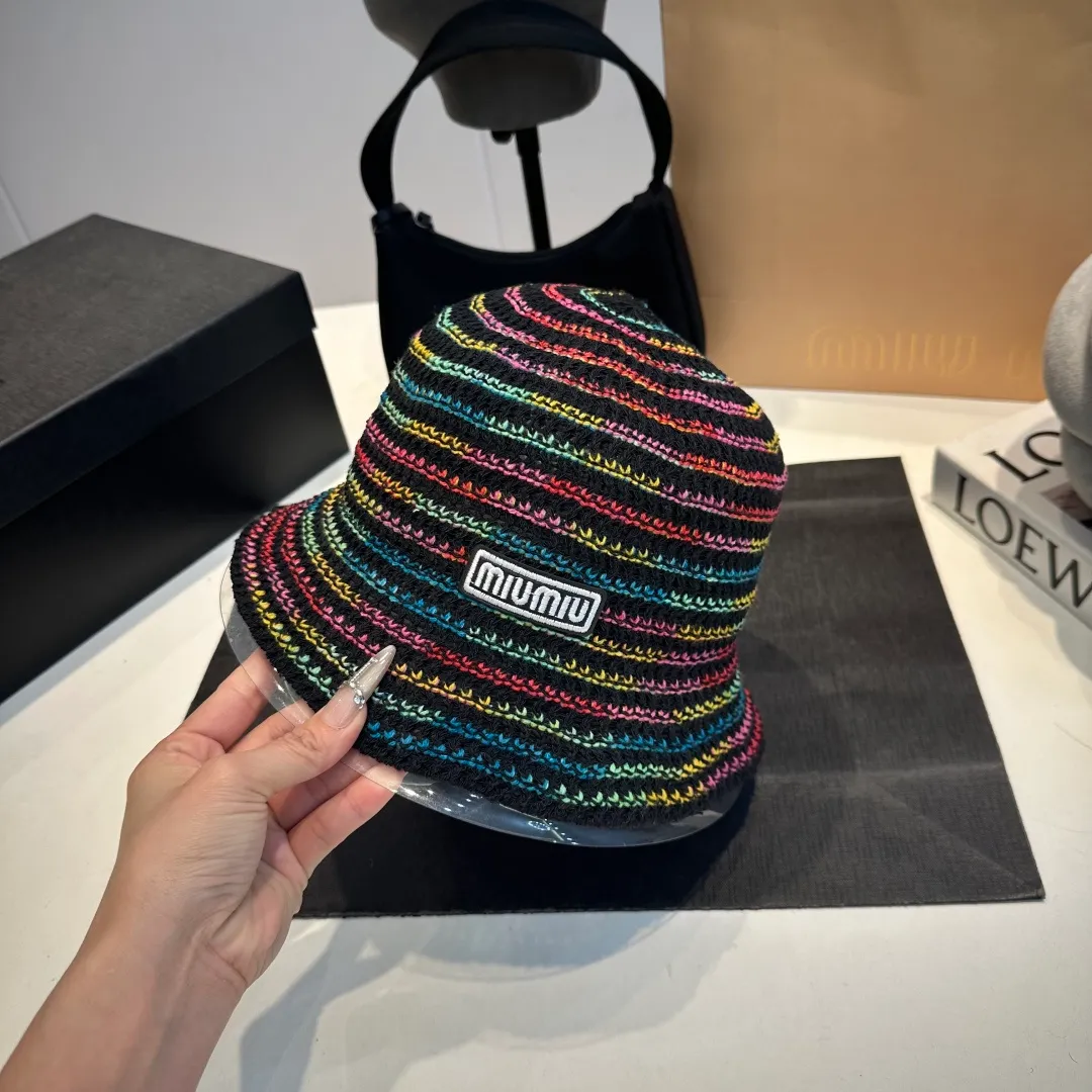 P60 miumiu new handhook fisherman hat