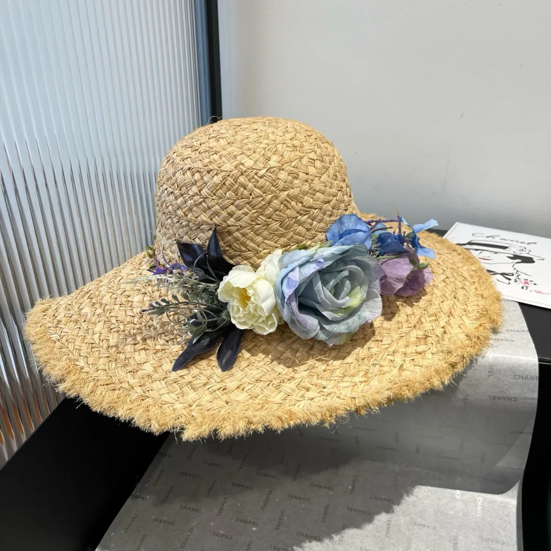 150¥ miumiu raffia straw hat, a must-have for travel, head circumference 57cm
