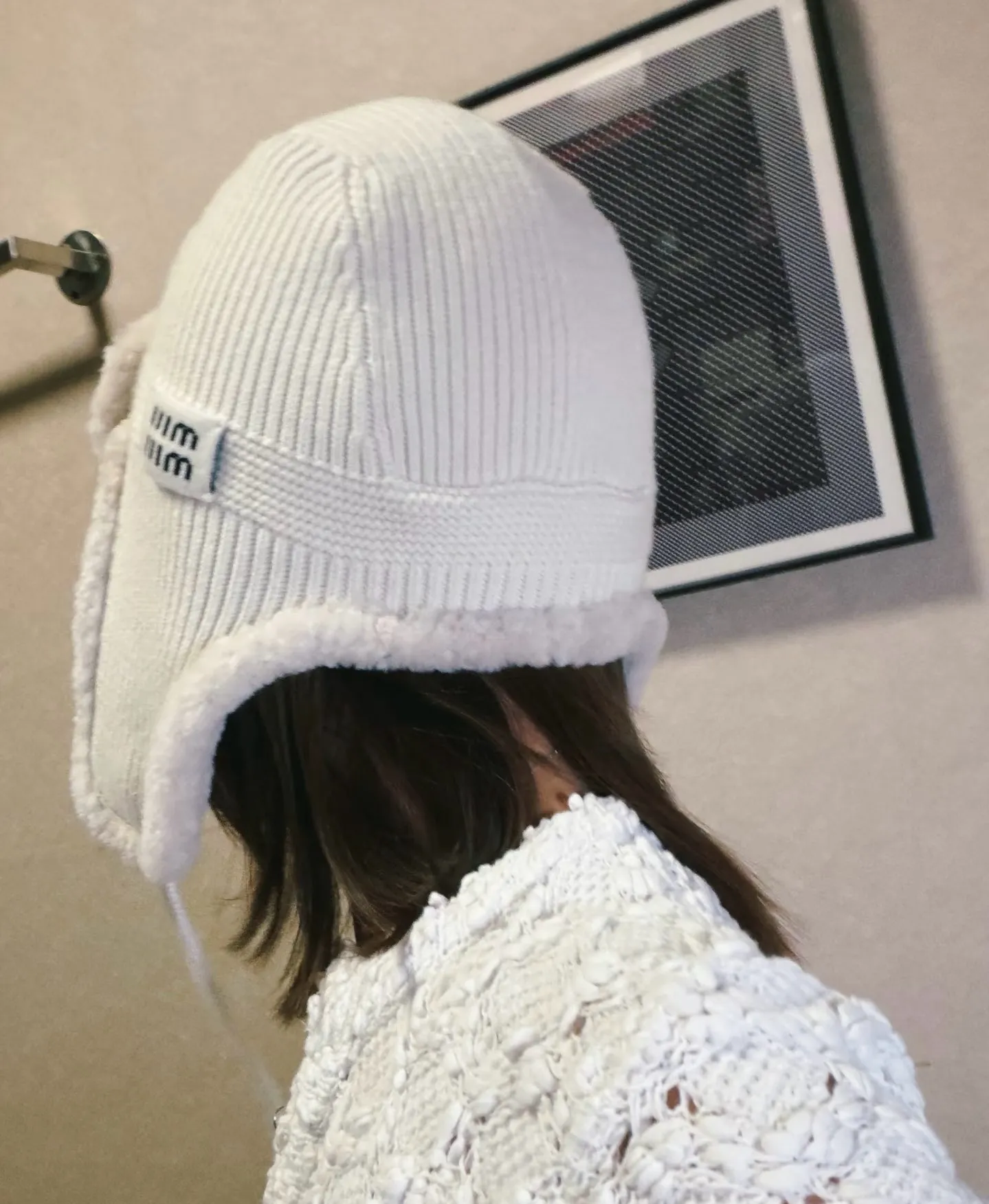 Popular style Miumiu Lei Feng hat ear protection hat