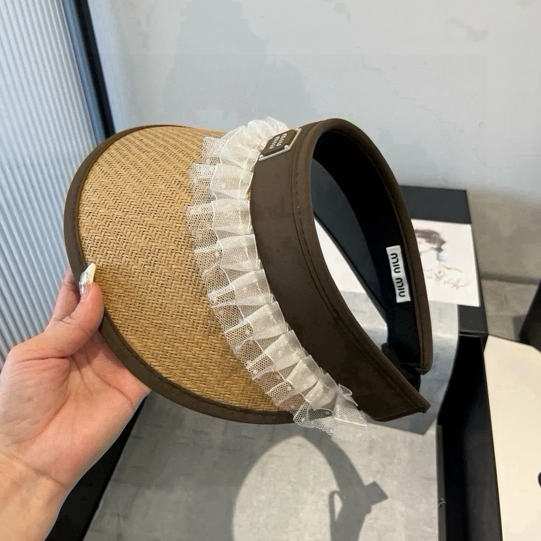 💰100¥ miumiu new headband sun hat