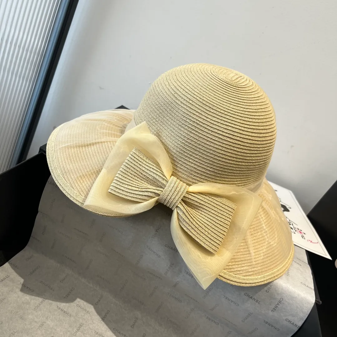 💰140¥ miumiu new bow basin hat, high-end customization, head circumference 57cm