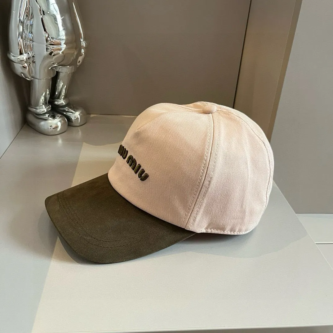 💰60¥ Miumiu official baseball cap, canvas cap, head circumference 57cm