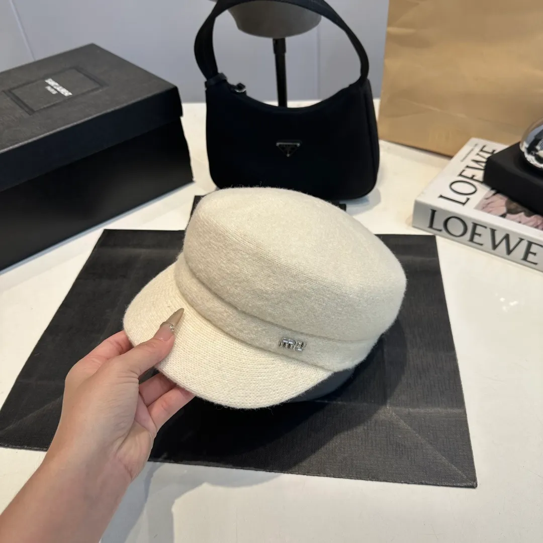P80 miumiu new duck-bill military cap, advanced customization, head circumference 57cm