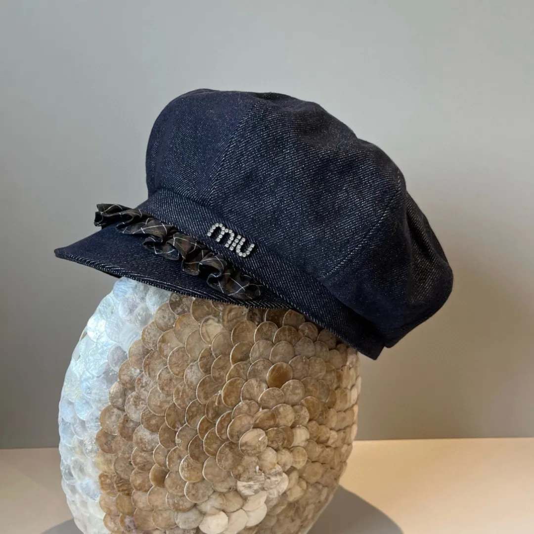 🉐160¥ miumiu new duck bill military cap, advanced customization, head circumference 57cm