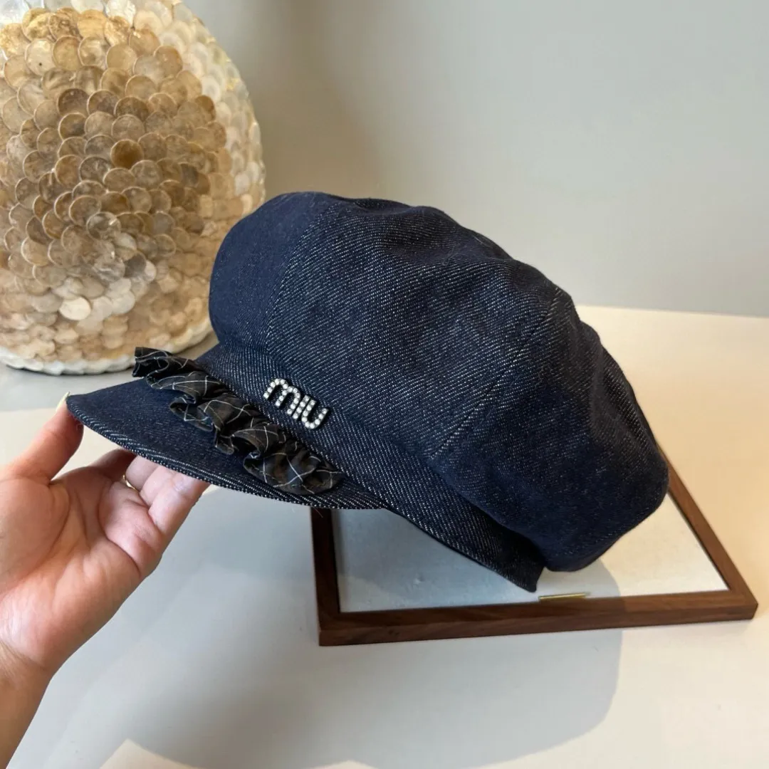 🉐160¥ miumiu new duck bill military cap, advanced customization, head circumference 57cm