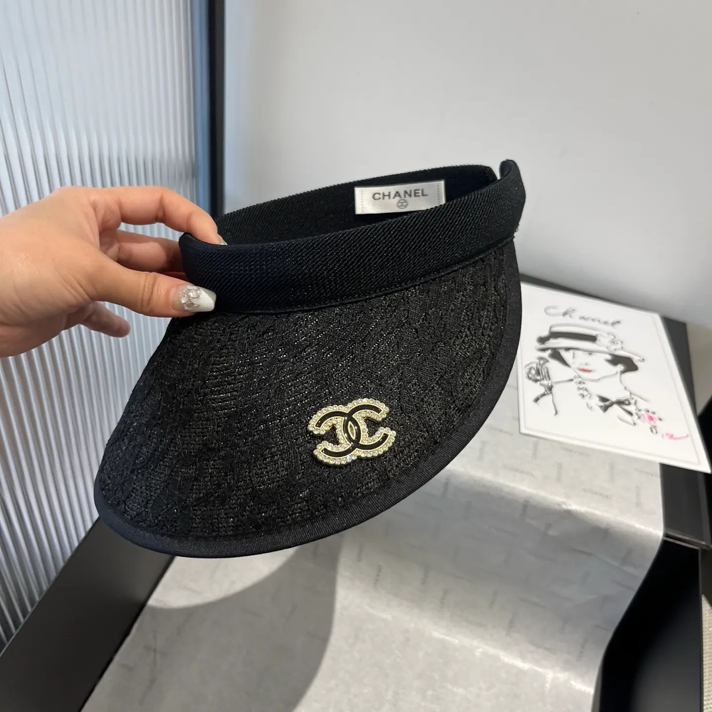💰100¥ miumiu new straw hat, empty top sun hat,