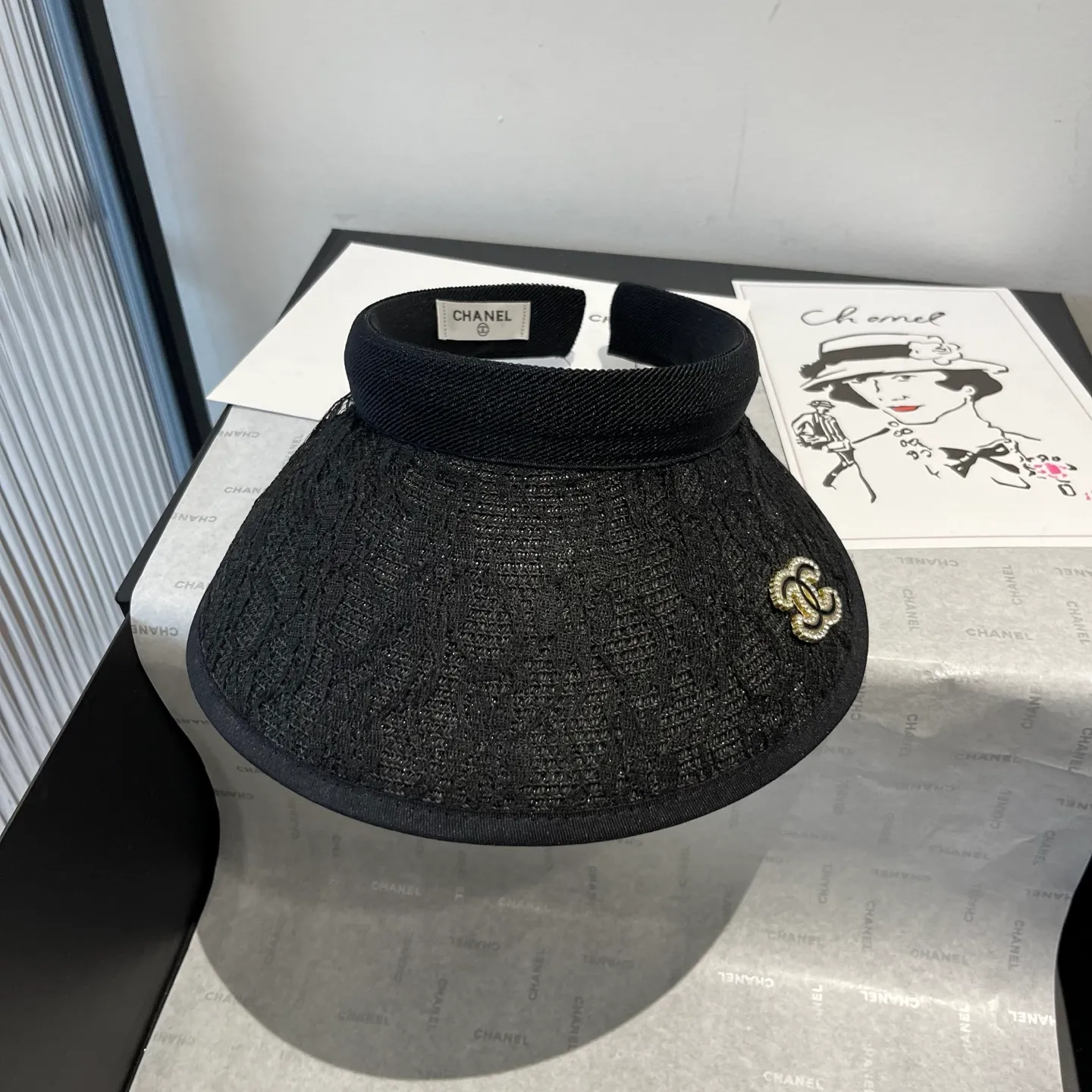 💰100¥ miumiu new straw hat, empty top sun hat,