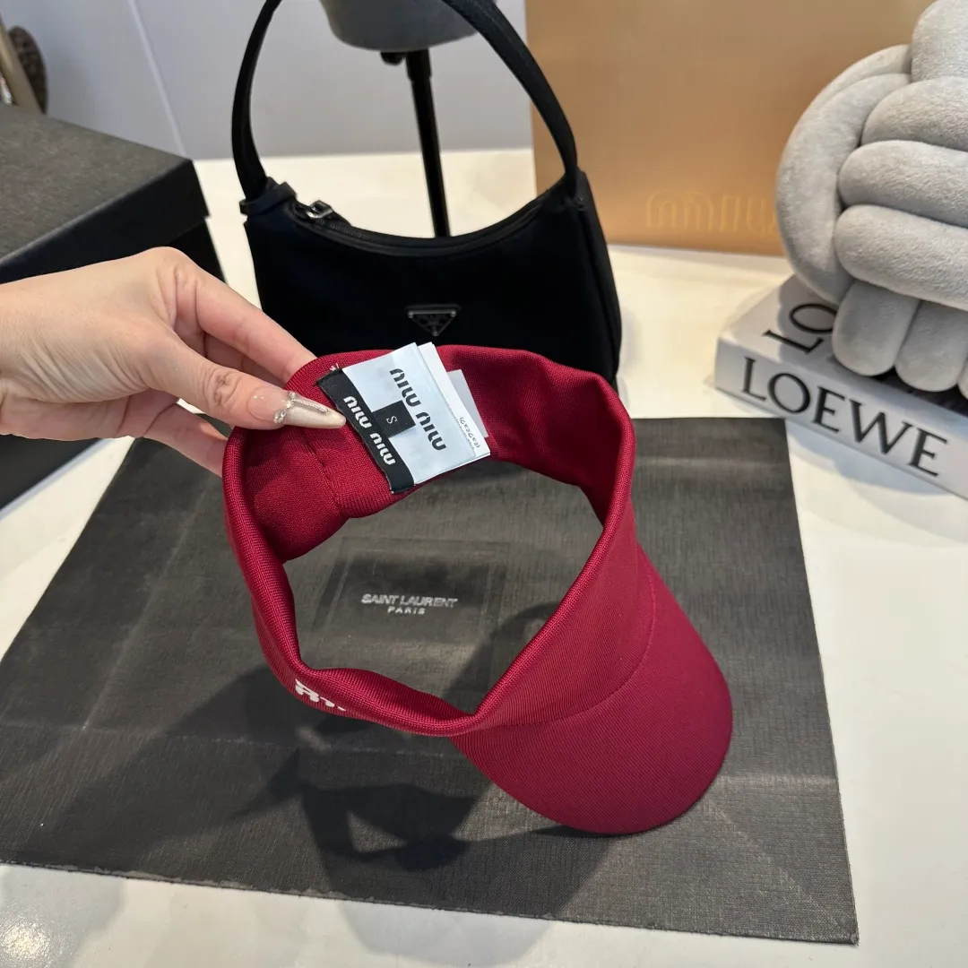 P80 Miumiu miumiu empty top sun hat