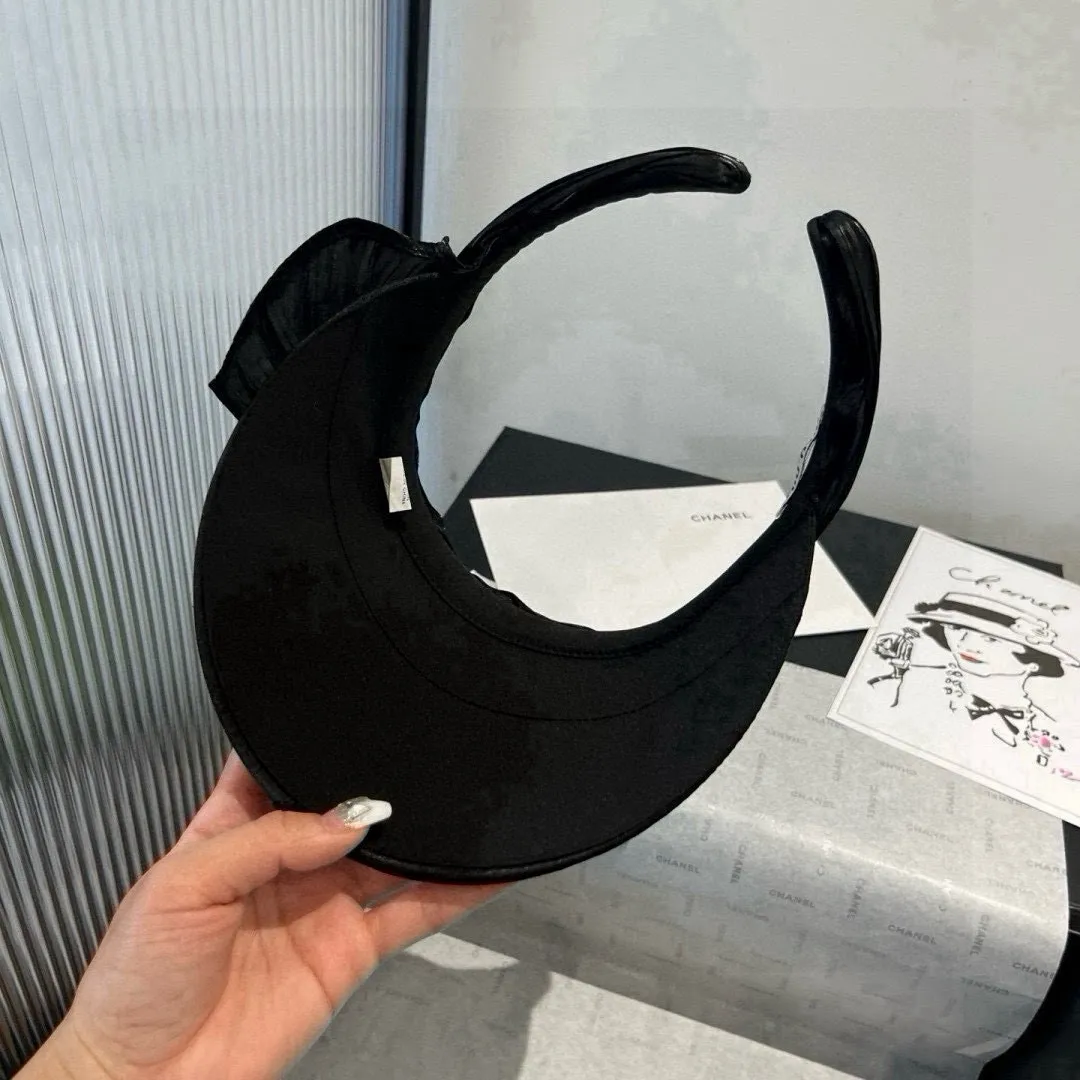 💰100¥ miumiu new silk headband, bow sun hat