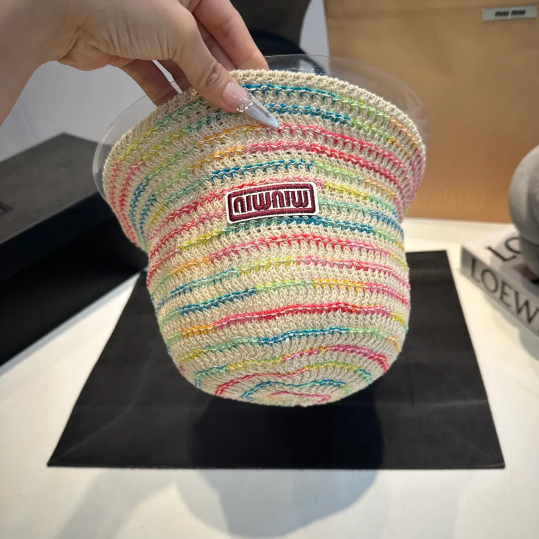 P60 miumiu new handhook fisherman hat