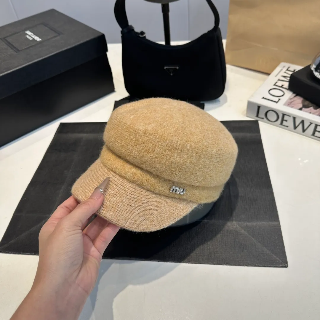 P80 miumiu new duck-bill military cap, advanced customization, head circumference 57cm