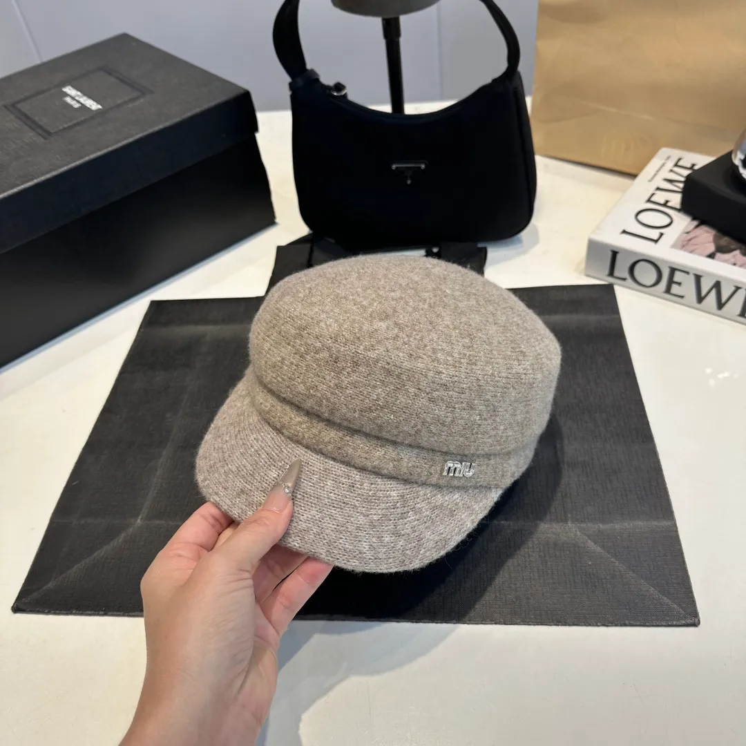 P80 miumiu new duck-bill military cap, advanced customization, head circumference 57cm