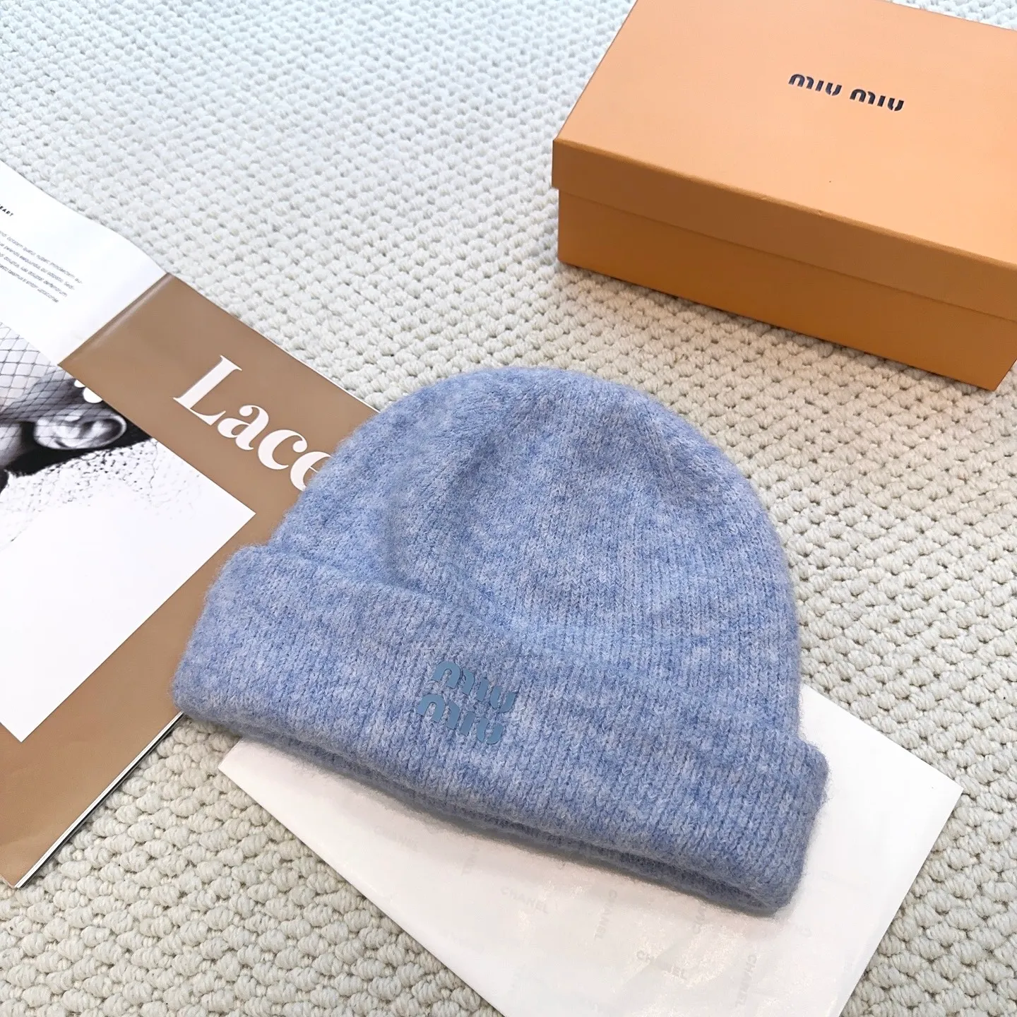 P60 miumiu new knitted hat! High-elastic fabric, classic colors, same style for men and women. Miu’s popular knitted hat! Xiaohongshu’s new product is released, it’s so 🉑️, high-elastic fabric, classic color