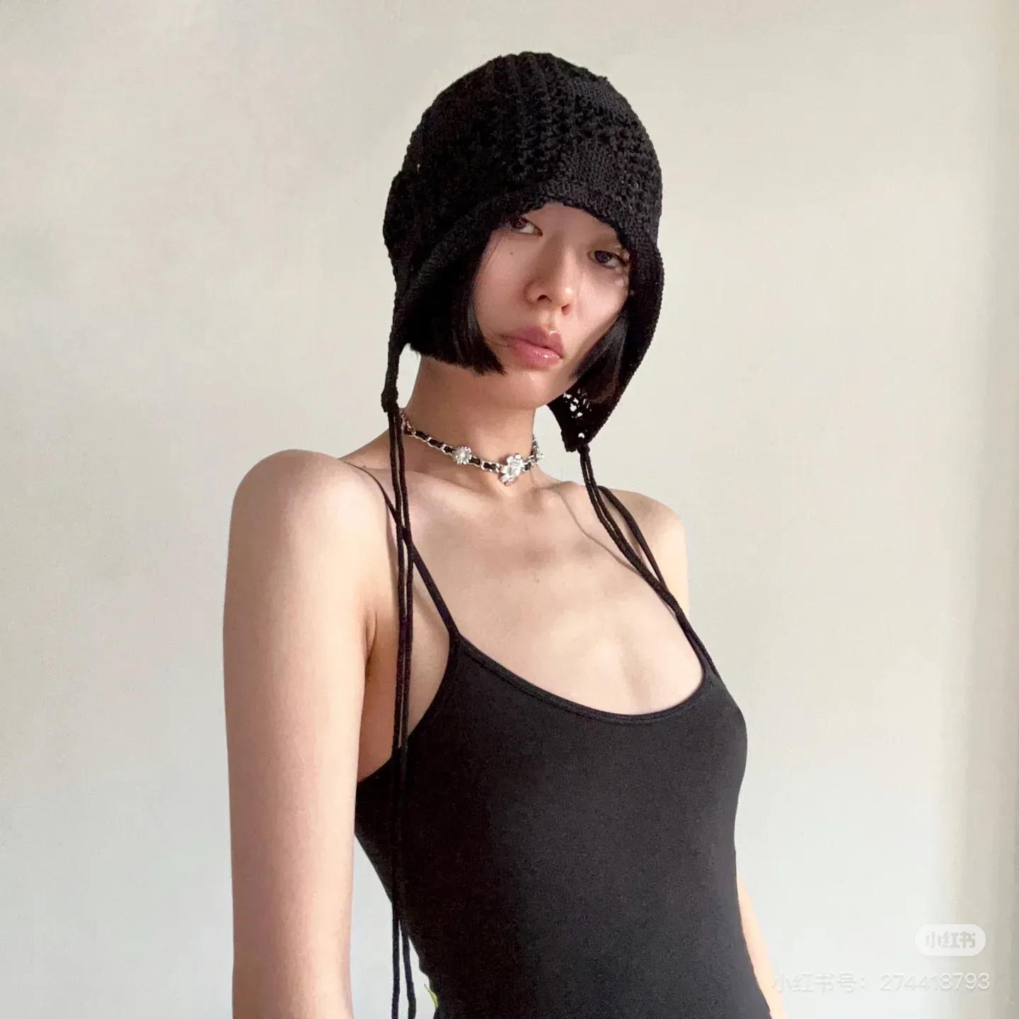 Miumiu's new hollow pile hat fills the atmosphere~