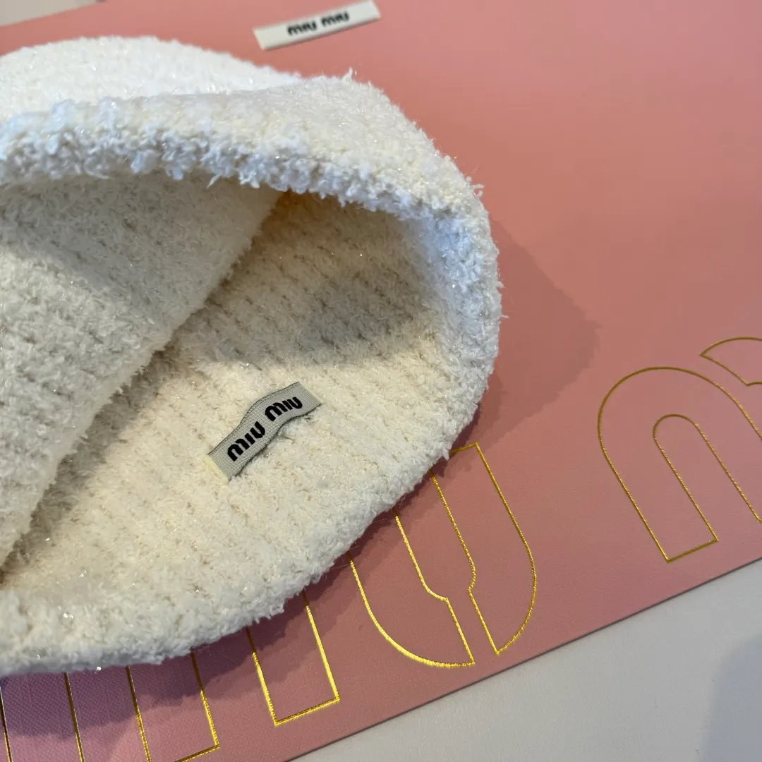P50 miumiu original spring and summer new style woolen hat, customized, the original workmanship is meticulous and the quality is great!