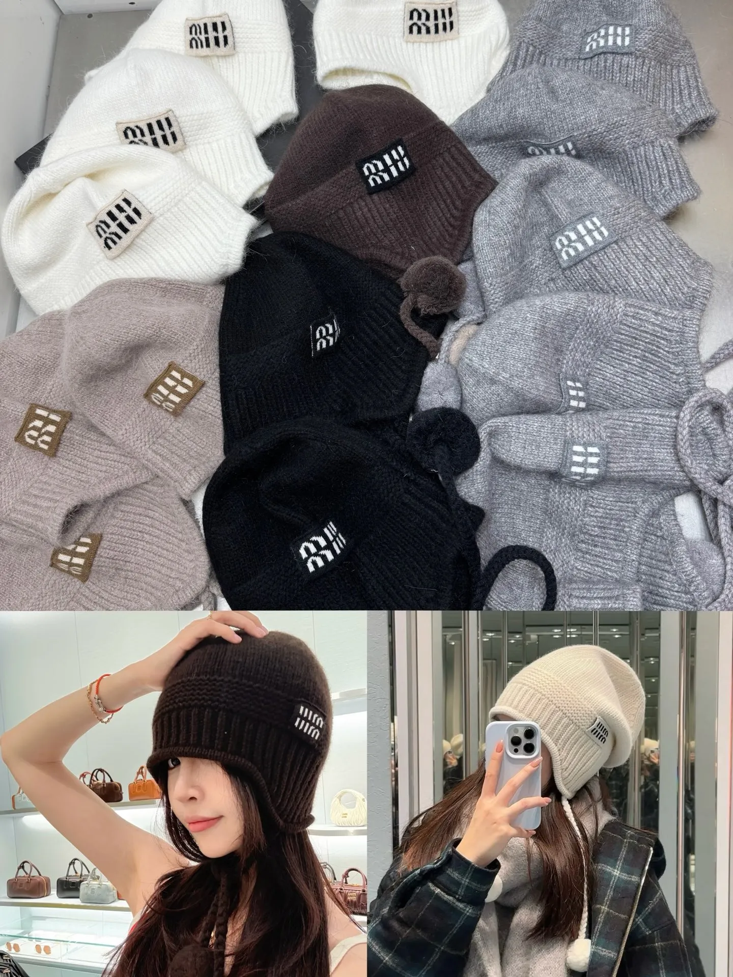 Popular style Miumiu Lei Feng hat