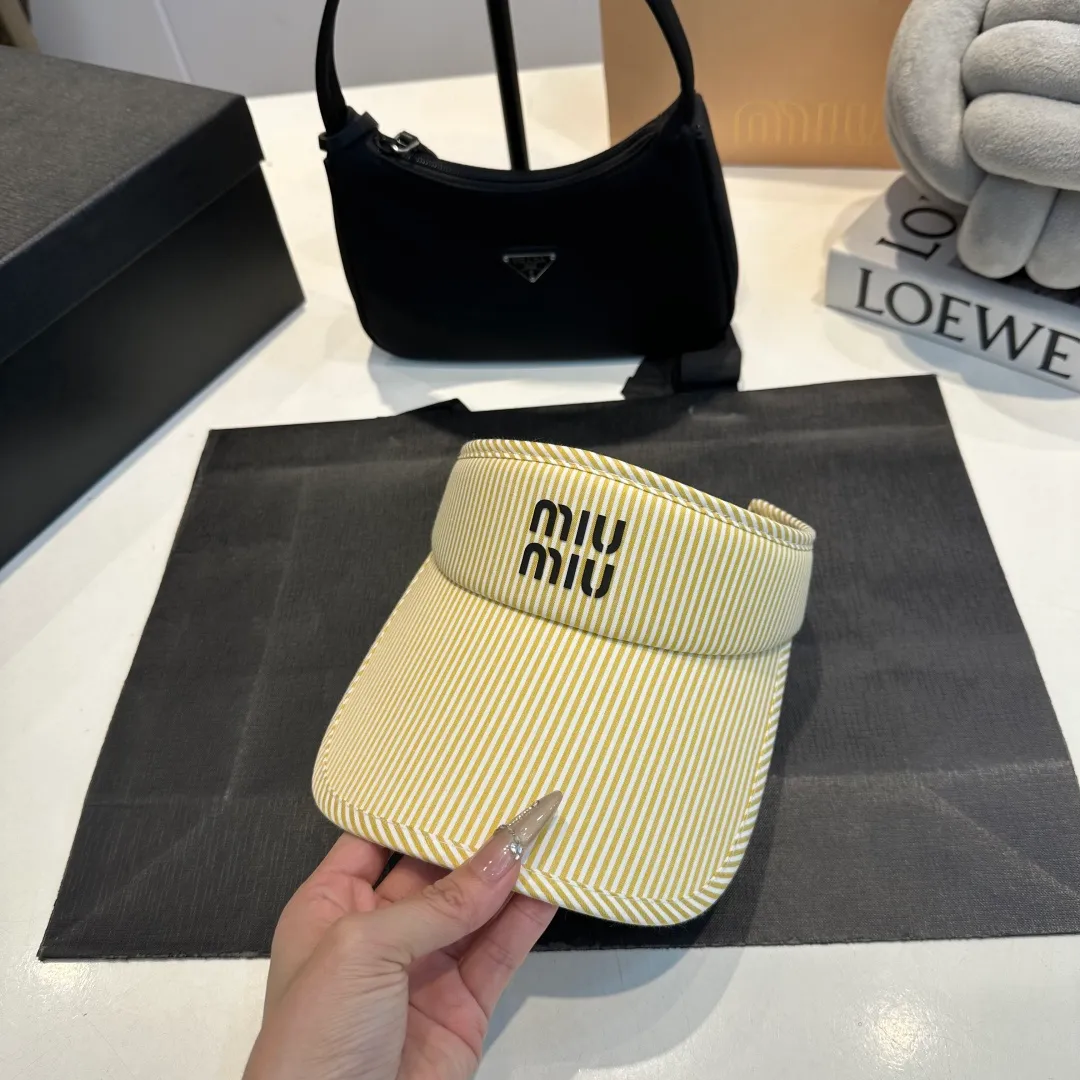 P60 miumiu hollow top sun hat