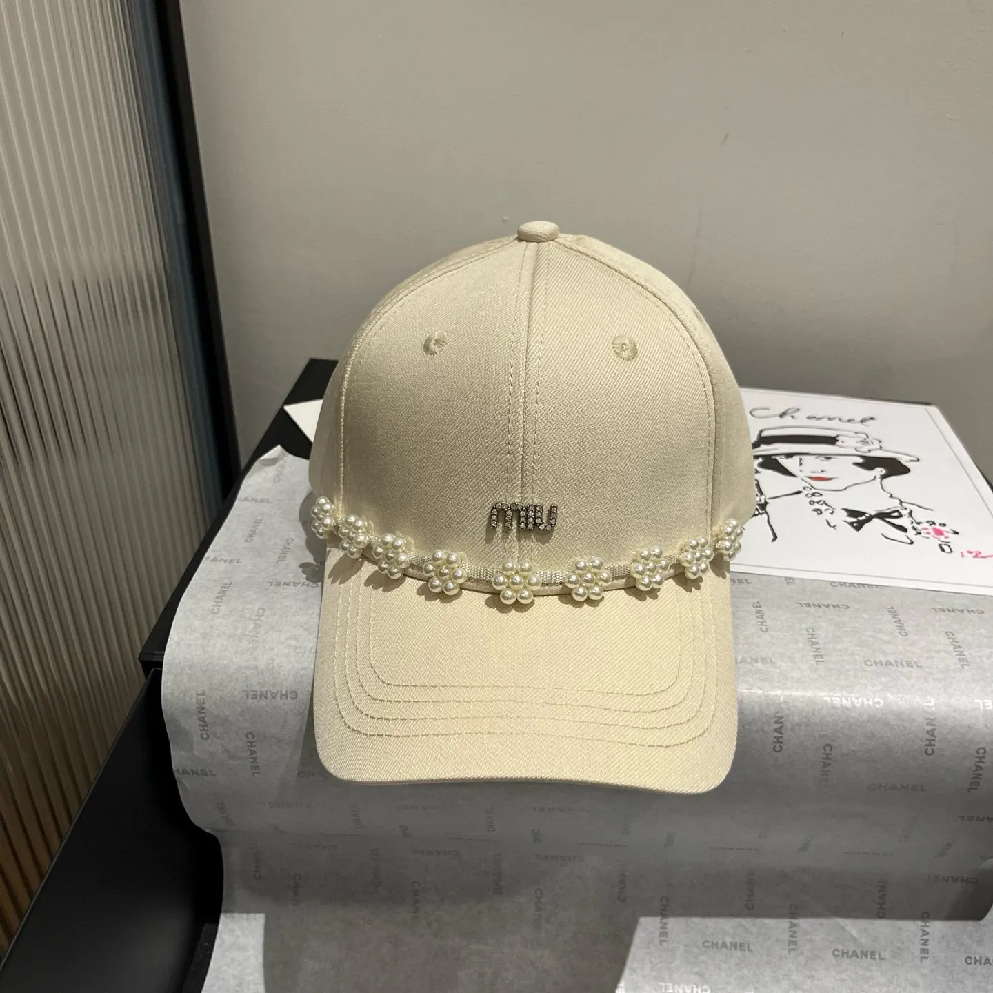 💰100¥ miumiu new peaked cap