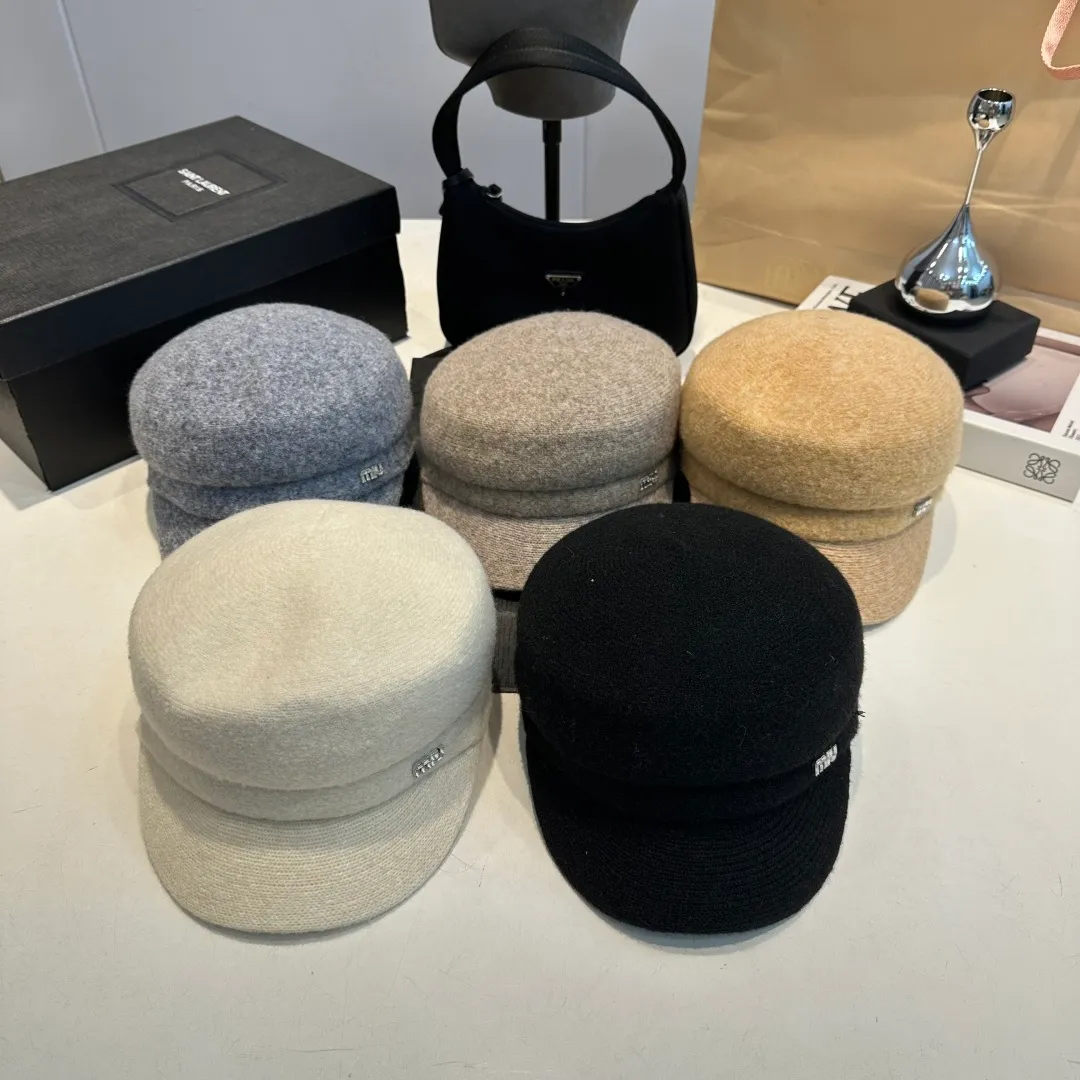 P80 miumiu new duck-bill military cap, advanced customization, head circumference 57cm