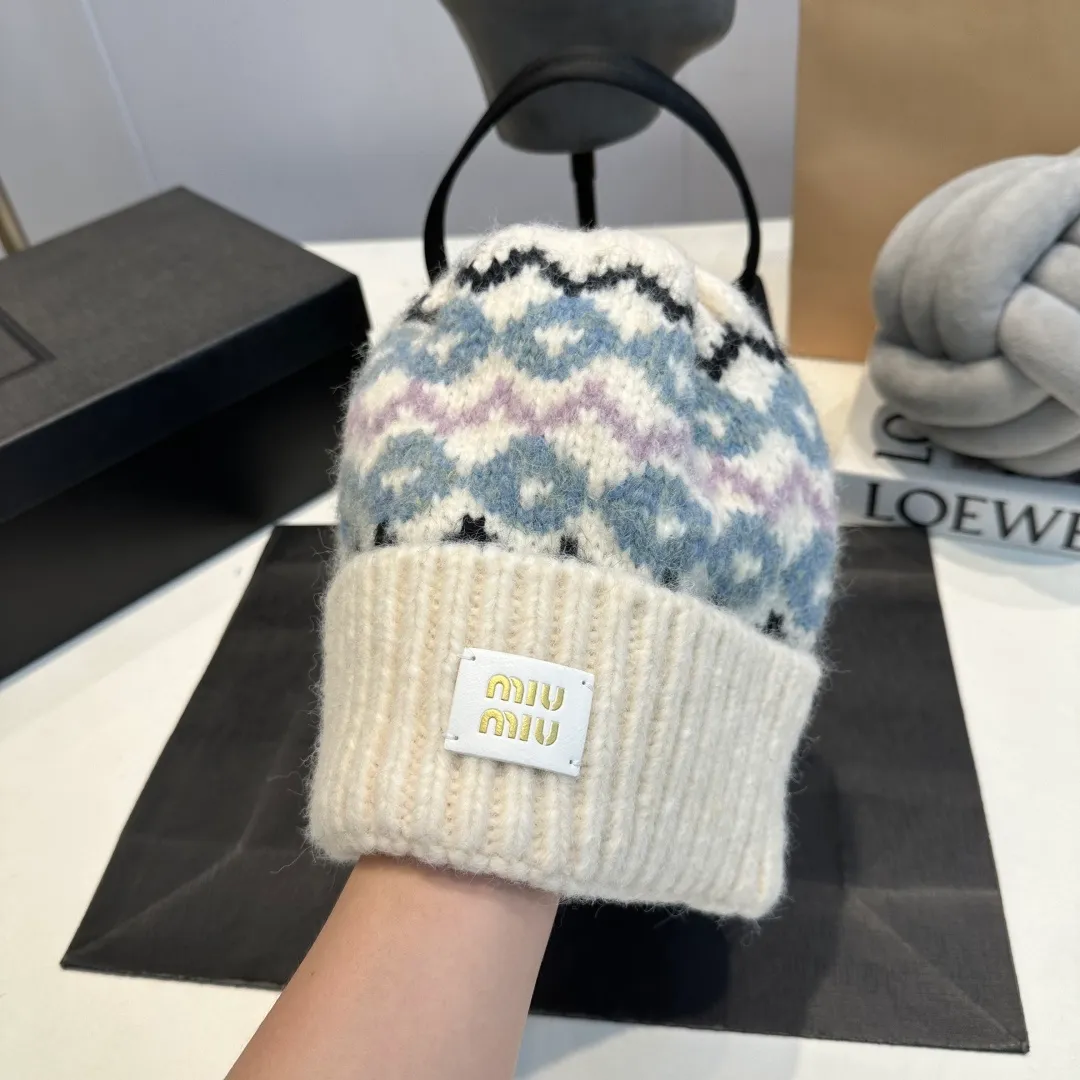 P56 miumiu new autumn and winter woolen hat
