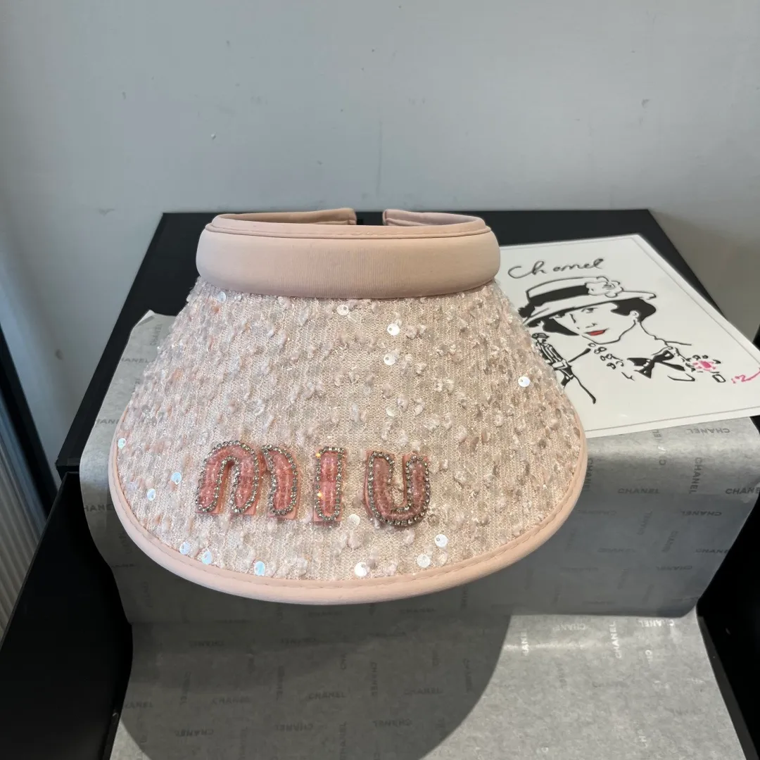 💰90¥ miumiu new empty top sun hat