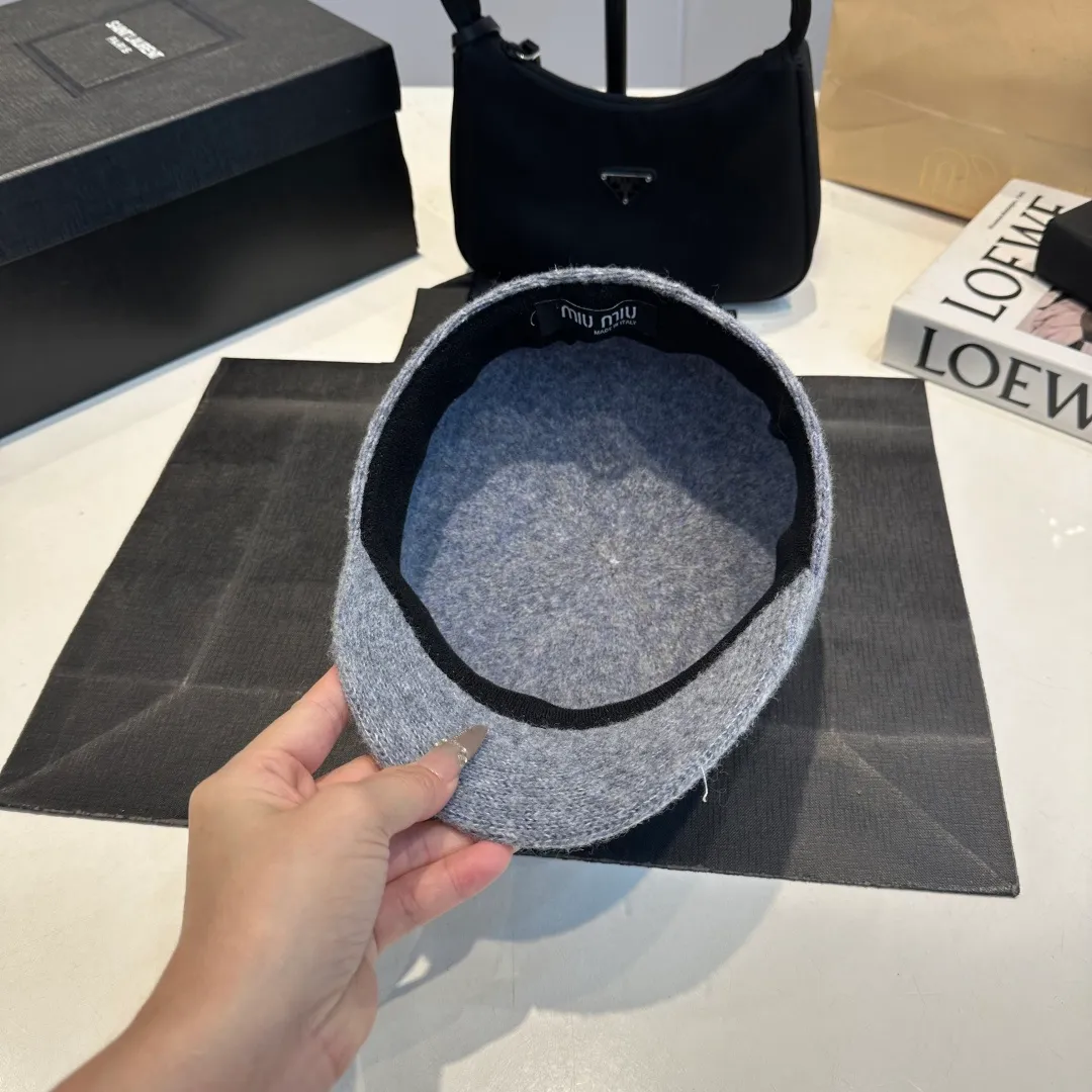 P80 miumiu new duck-bill military cap, advanced customization, head circumference 57cm